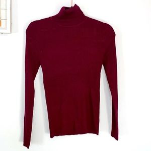 Ambiance Apparel. L. Burgundy